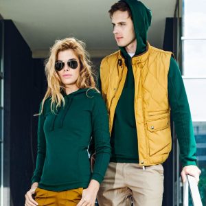 Kapuzen Sweater, einfarbig, Premium