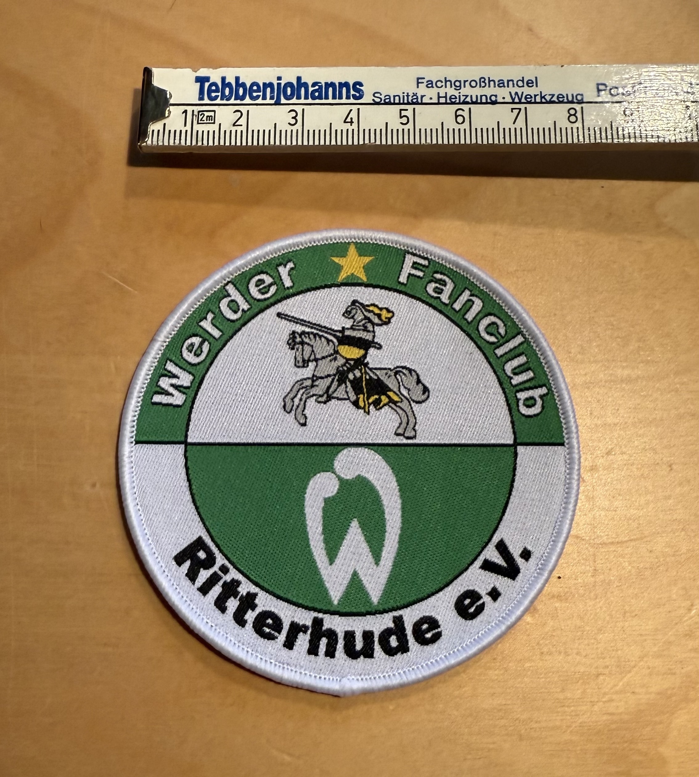 Aufnäher "Werder Fanclub Ritterhude e. V." – Bild 2