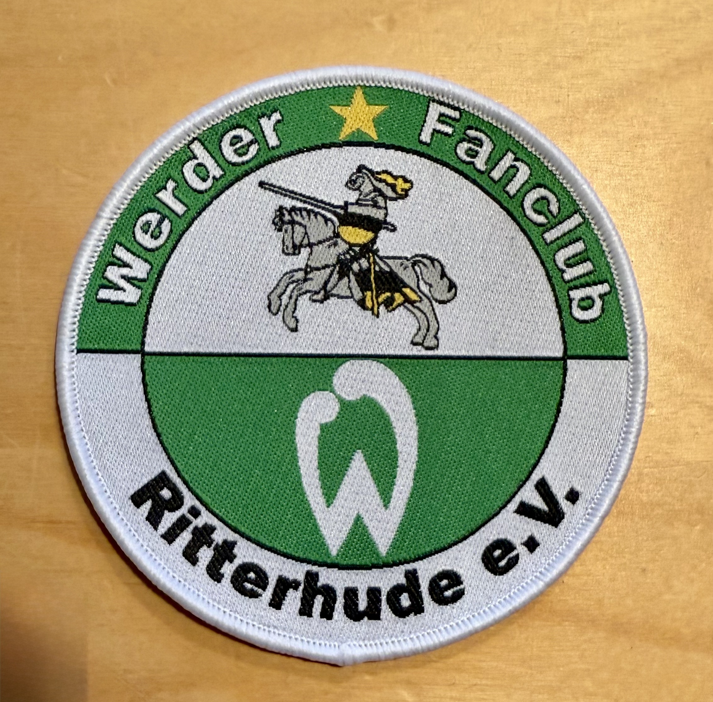 Aufnäher "Werder Fanclub Ritterhude e. V."